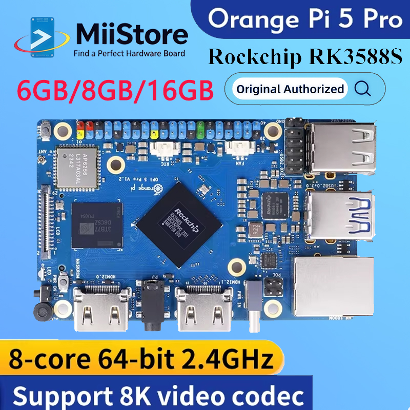 Orange Pi 5 Pro 6GB / 8GB / 16 - Orange Pi 5 Plus 16Gb reseña y precio
