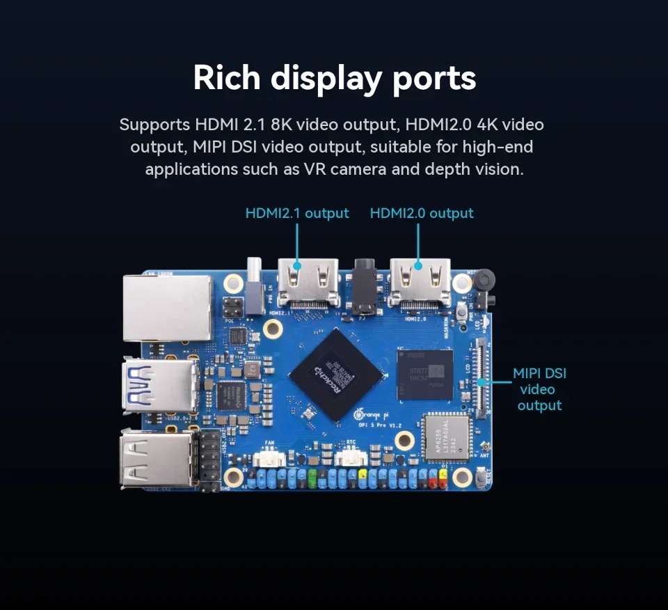 Orange Pi 5 Pro 6GB / 8GB / 16 - Orange Pi 5 Plus 16Gb reseña y precio